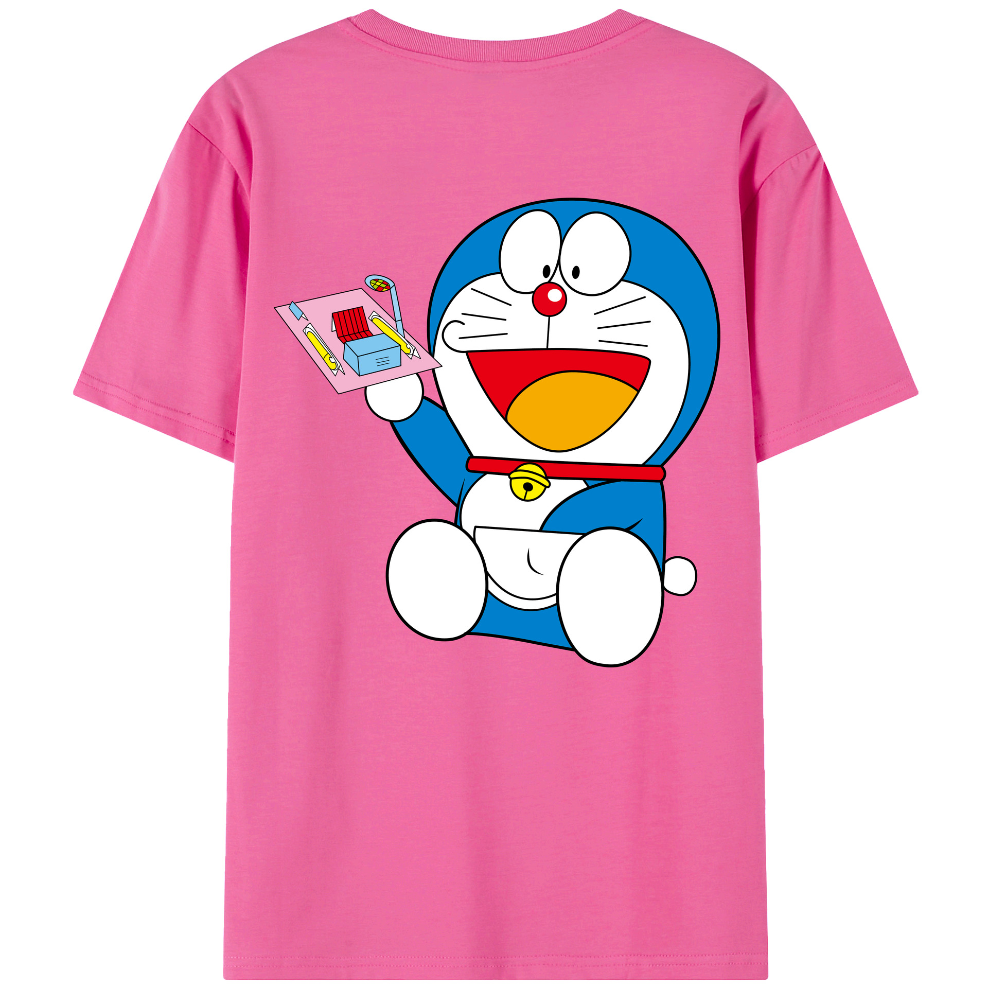 （画像用） ドラえもん Doraemon レディース半袖Tシャツ(バックプリント)